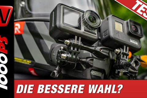 DJI Osmo Action vs. GoPro Hero7 Black - Vergleich am Motorrad