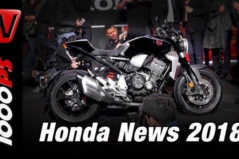 Honda Motorcycles 2018 - Honda CB 1000 R - Goldwing - CB 300 R ...