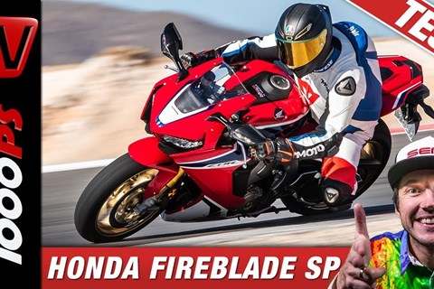 Honda CBR1000RR Fireblade SP im Vergleichstest auf der Rennstrecke beim Masterbike 2019