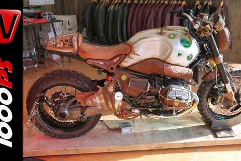 BMW R nineT mit Aquarium Tank | Pure & Crafted 2016