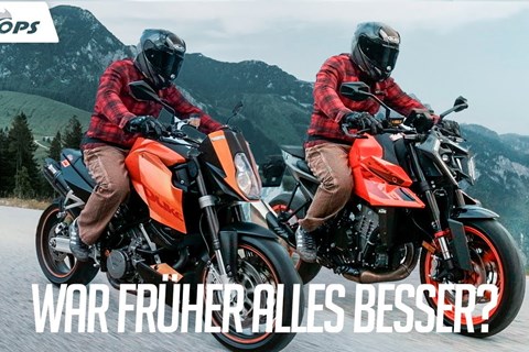 So gleich und doch so verschieden! KTM Duke 990 2024 vs KTM Superduke 990 MY 2006