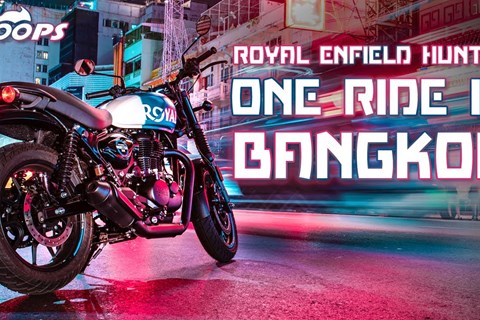 Retro meets Metro! Royal Enfield Hunter 350 - Erster Test aus Bangkok