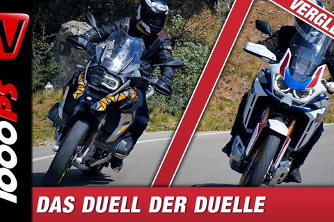 BMW R 1250 GS gegen Honda Africa Twin - Vergleichstest an der Spitze der Nahrungskette 2020