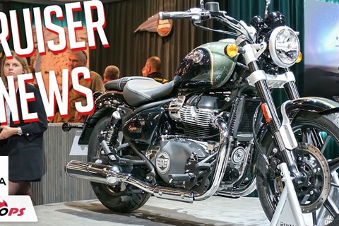 Royal Enfield Super Meteor und weitere Cruiser und Tourer Neuheiten 2023 auf EICMA