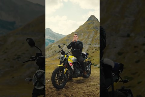 Montenegro beweist das Gegenteil 🙌🏼 #durmitor #ducati #scrambler