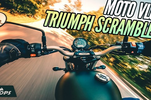 Triumph Scrambler 900 MotoVlog 2023 - unter die Lupe genommen!