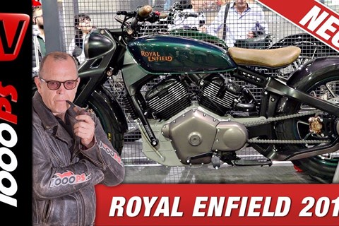Royal Enfield 2019- Twin, V2, Lachgas, Prototyp 838