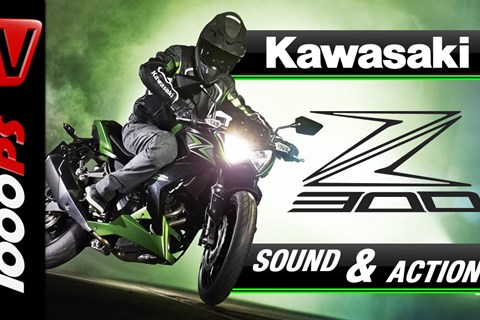 2015 | Kawasaki Z300 | Soundcheck, Action & Wheelies