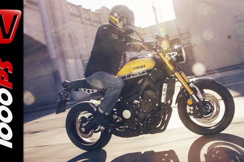 Yamaha XSR 900 First Look with Valentino Rossi