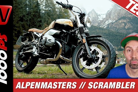 BMW R nineT Scrambler Test - Alpenmasters Vergleich - Scrambler 1/4