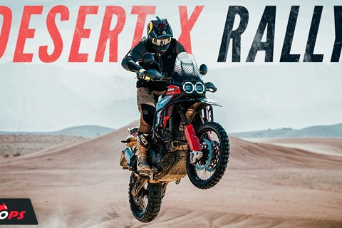 Wüstentest extrem! Ducati DesertX Rally 2024 - Erster Test