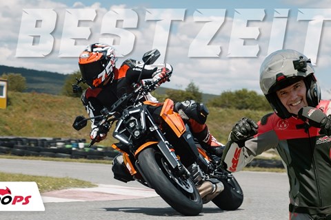 Brutaler geht nicht! KTM 1390 Super Duke R auf der Teststrecke!