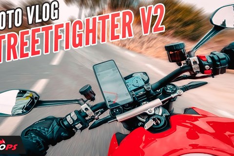 Zu (super-)sportlich für die Landstraße! - Ducati Streetfighter V2 Moto-Vlog