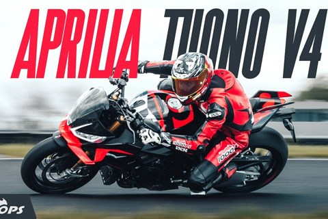 Aprilia Tuono V4 Factory 2025 im Test: Leistungsloch weg? V4 Sound noch da?
