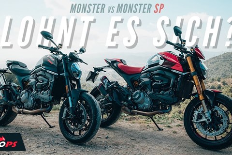 2.900 Euro Preisunterschied! Ducati Monster vs Monster SP