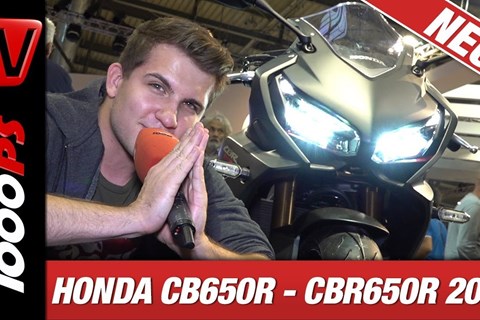 Honda CBR 650 R und CB 650 R 2019 - Vierzylinder Power in der Mittelklasse!