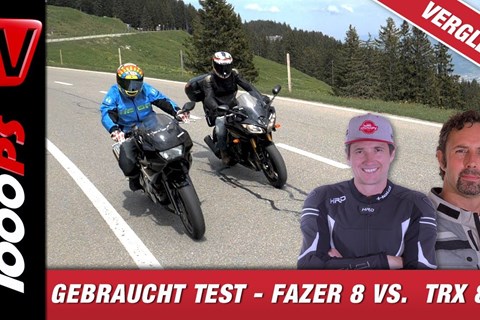 Nakedbike / Sporrtourer Geheimtipps - Gebrauchtmotorrad Test - Yamaha Fazer 8 - TRX 850
