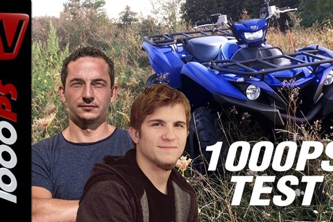 Yamaha Grizzly 700 EPS 2017 Test - Erfahrungen von 1000PS