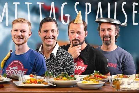 Erste Einblicke in neue Videoserien auf 1000PS! Behind the Scenes - 1000PS Mittagspause - Livestream