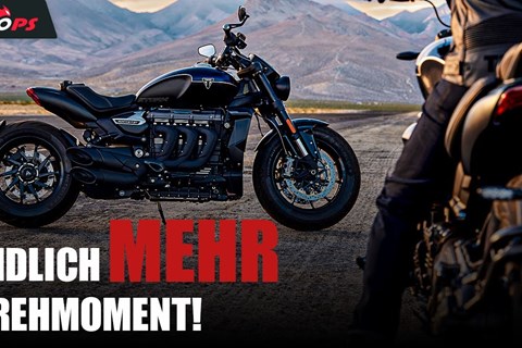 Triumph Rocket 3 R Storm und GT Storm 2024 - Hubraum-Monster zum 20-jährigen Jubiläum