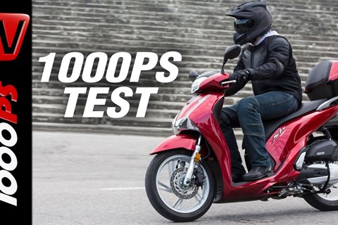 1000PS Test -  Honda SH125i & SH150i 2017 Test