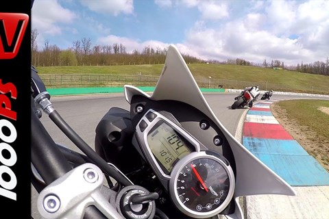 Triumph Speed Triple R | Gyrocam - 60FPS - Brünn Circuit - Onboard