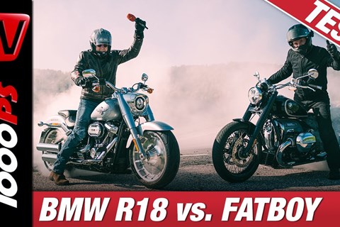 BMW R 18 Vergleich Harley-Davidson Fat Boy 114 2020 - Vergleichstest