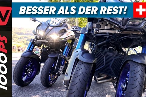 Arbeitstier im Einsatz - Yamaha Niken GT im Praxis-Test auf der Tour de Suisse 2022