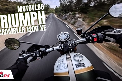Triumph Scrambler 1200 XE im Motovlog: So gut ist sie auf Straße & Schotter