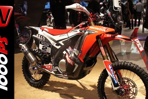 Honda CRF450 Rally 2014 Details & Informations @EICMA 2013