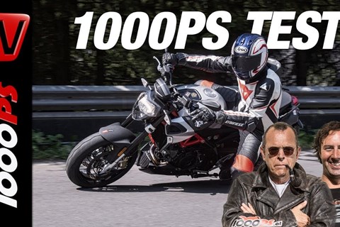 Aprilia Shiver 900 Test 2017 - Die kleine Schwester der Tuono?