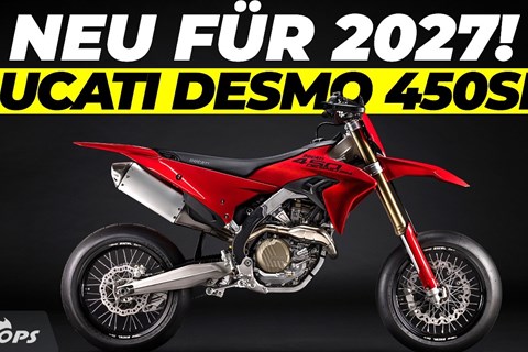 Ducati Desmo450 SM: So kompromisslos ist die neue Supermoto