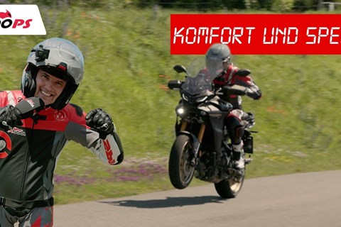 Die Yamaha Tracer 9 GT: Komfortabel, schnell und einfach zu fahren!