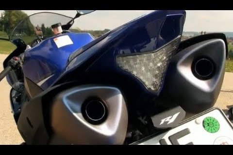 Vergleich Straßenmotorräder - Yamaha YZF-R1 - Action und Sound