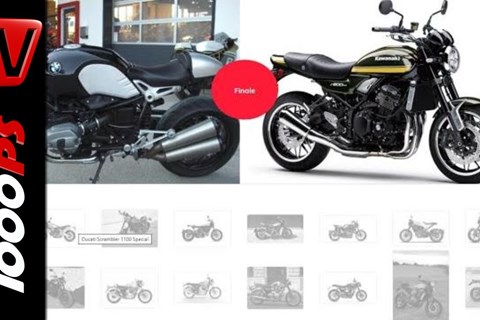 1000PS Mittagspause  - 16 Retrobikes im Vergleich - Clickduell mit NastyNils