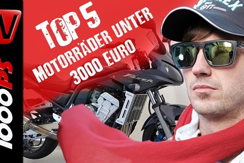 Top 5 - Motorräder unter 3000 Euro - gut und günstig - Gebrauchtmotorrad Beratung