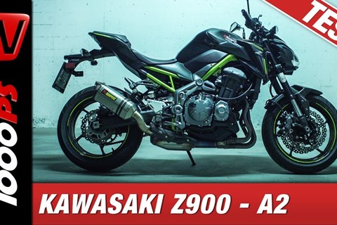 Kawasaki Z900 A2 - 48PS - Die sanfte Puristin für Fahranfänger