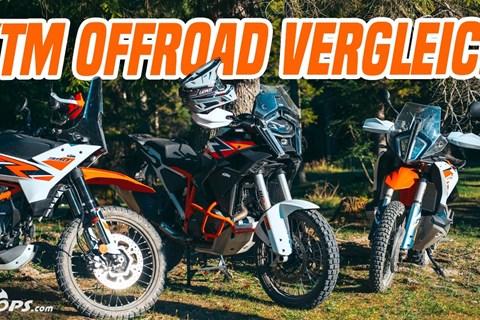 Drei KTM Adventure R im Gelände: Leichtgewicht oder 175-PS-Monster?