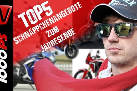 Top 5 - Schnäppchenangebote zum Jahresende - Großartige Motorräder um wenig Geld kaufen