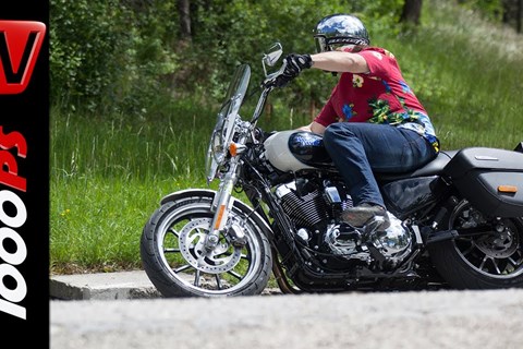 Testvideo | Harley-Davidson Superlow 1200T - Action, Sound, Fazit