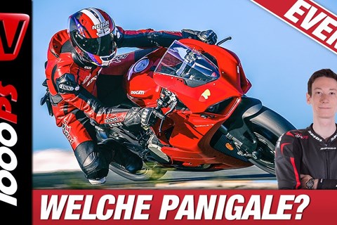 Welche Ducati Panigale ist die Richtige für Dich? V2, V4S und V4R im Vergleich