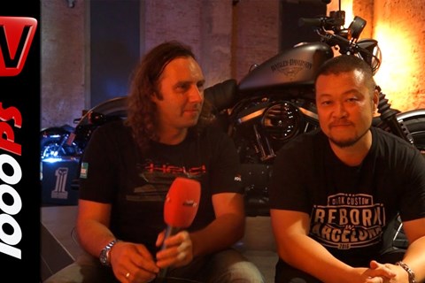 Harley-Davidson Präsentation Barcelona | Interview Dais Nagao
