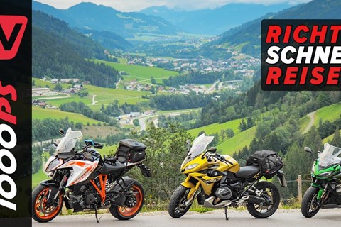 Welche reist am besten? BMW vs. KTM vs Kawasaki - Schnelle Sporttourer im Vergleich