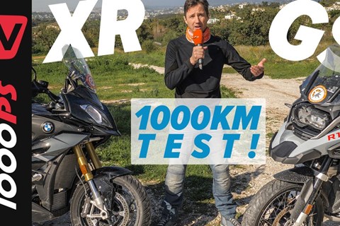 BMW S 1000 XR gegen R 1250 GS! BMW Reisemotorräder im Vergleich