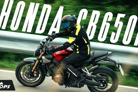 4-Zylinder Nakedbike von Honda im Test - CB650R inklusive Automatik Kupplung!