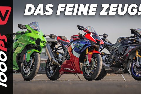 Die schärfsten Klingen aus Japan! Honda Fireblade SP - Kawasaki ZX-10 RR - Yamaha R1M Vergleich 2021