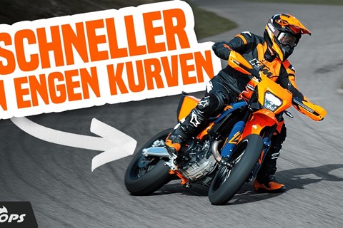 How to Supermoto – Episode 2: Mit diesen Tricks wirst du schneller in engen Kurven!