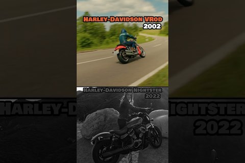 20 Jahre Unterschied #harleydavidson