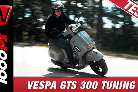 Vespa 300 GTS Tuning 2020 - Motor, Fahrwerk, Auspuff, Optik, Erfahrungen