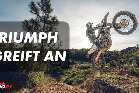 Endlich neue Enduros! Triumph TF 250-E & TF 450-E im ersten Test 2025